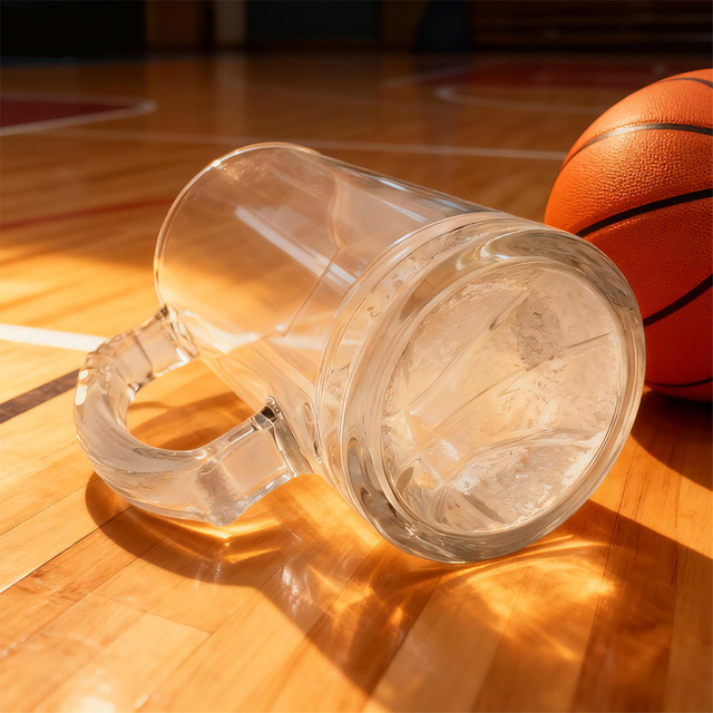 Creative Basketball Base Beer Mug Bar Glass Cup 
