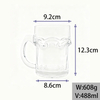 Classic Wave Bar Glass 480ml Beer Mug 