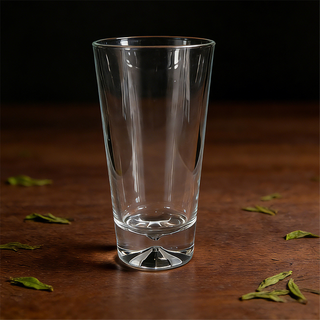 Hyperbola Base 300ml Clear Tumbler Water Glass