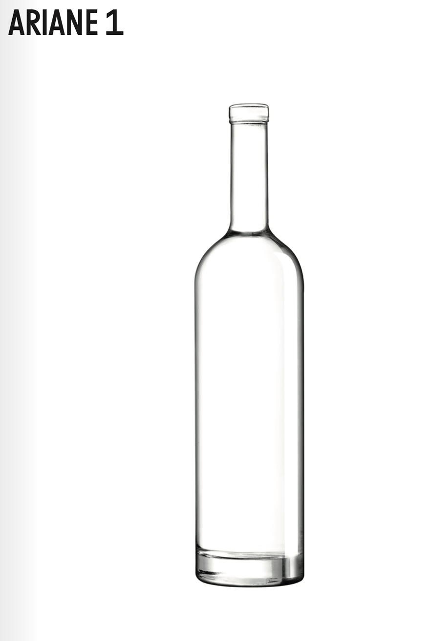 750ml Glass Bottle for Vodka