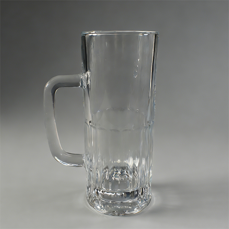Classic Beer Mug With Big Capacity 620ml Pattern Glass Cup
