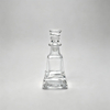 Pyramid Shape Clear Glass Bottle With Specail Stopper Perfume Cosmetics Chemicals Glassware